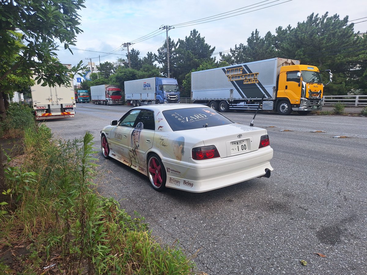 JZX100ZARDチェイサー🚘️ 楽しい車です😌 #jzx100