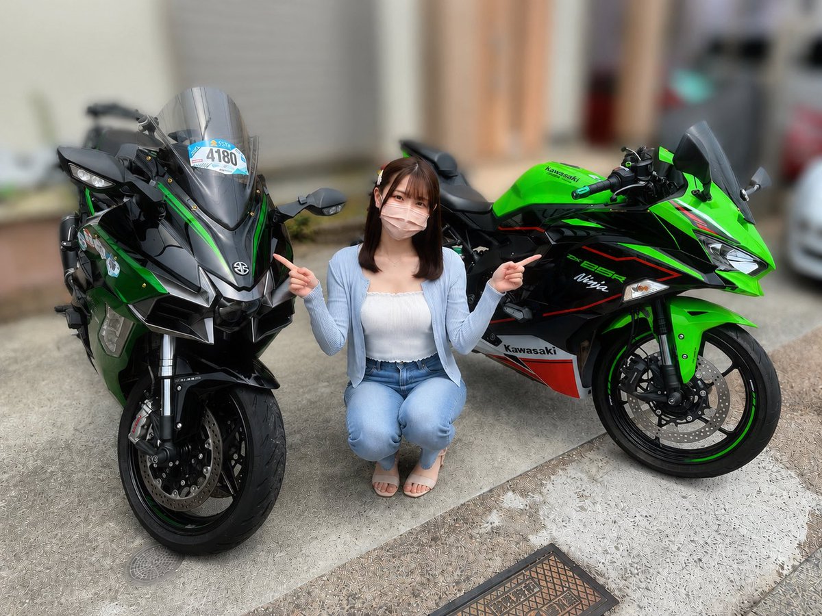 どっちも俺のバイクやからな！😂