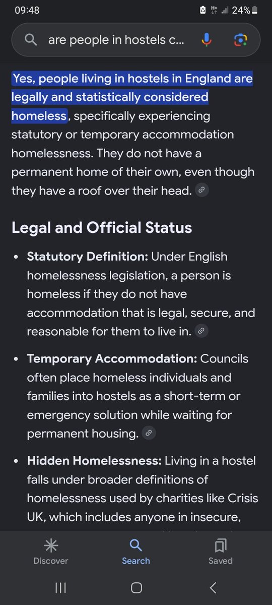 ScrappyTwigs's tweet photo. @SCattie43068 Do you have comprehension issues? Hostels are not considered permanent accommodation, do you think sleeping rough is the only definition of homelessness? Hostels are also included. https://t.co/ih5YKK0P1Q