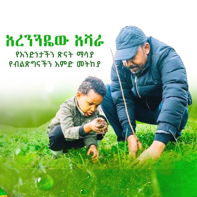 HJirata's tweet photo. Make Ethiopia green again is an excellent example to our war-torn, troublesome world! It is not a success limited to Ethiopia alone. It should be a model to all African countries and, overall, our lonely planet, Earth! Long live PM Dr. Abiy's leadership! Long live Ethiopia! https://t.co/J0tyF40qwd