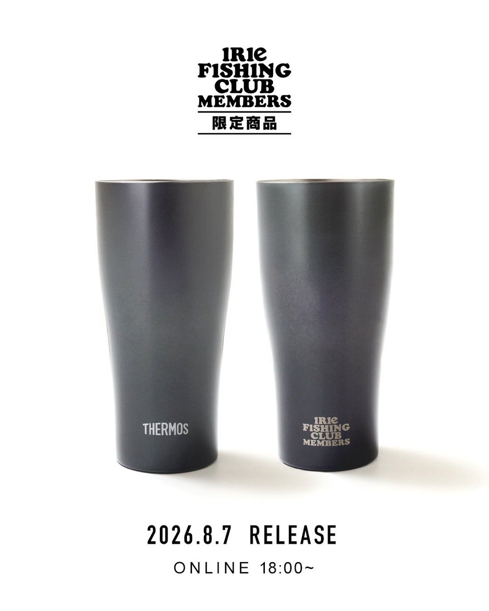 IRIE FISHING CLUB THERMOS 水筒 フィッシング THERMOS Irie Fishing Club 0.5L ボトル