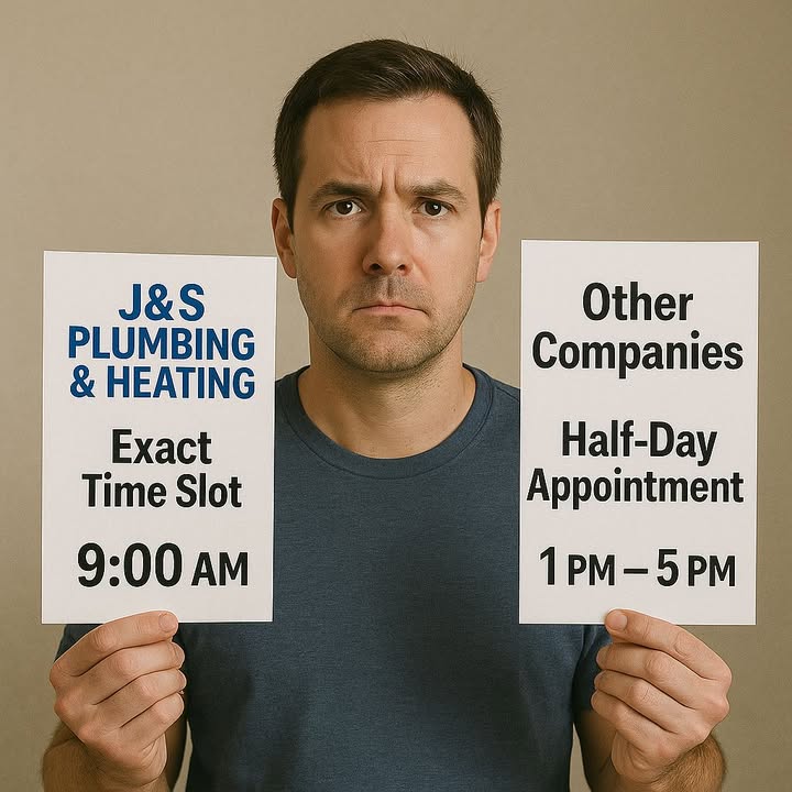 JASPlumbLincs's tweet photo. Did you know?

J &amp; S Heating &amp; Cooling give exact appointment times, no waiting around, no stress and you can get on with your day with minimal disruption. 👊

#jaspher #jassafetytips #reliable #ontime https://t.co/Uh8DIW9keb