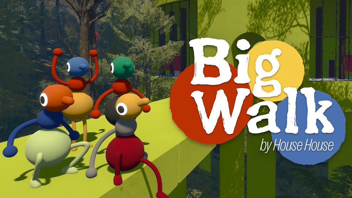 ChampVG's tweet photo. لعبة اليوم وصلت 🚨🚨🚨🎮

لعبة الألغاز التعاونية Big Walk متوفرة الآن على البلس. ✅

- تدعم اللعب المشترك بين المنصات ✅

تنطلق مع أصحابك في عالم مفتوح مليان ألغاز وتحديات، ولازم تتعاونون وتتواصلون عشان تكتشفون الطريق وتكملون المغامرة.

ميزة الدردشة الصوتية فيها رهيبة! 🎙️
إذا ابتعدت عن أصحابك يخف صوتهم، وإذا كان بينكم جدار يصير مكتوم، وحتى أجهزة اللاسلكي تشوش الصوت وتعطي إحساس واقعي أكثر أثناء اللعب