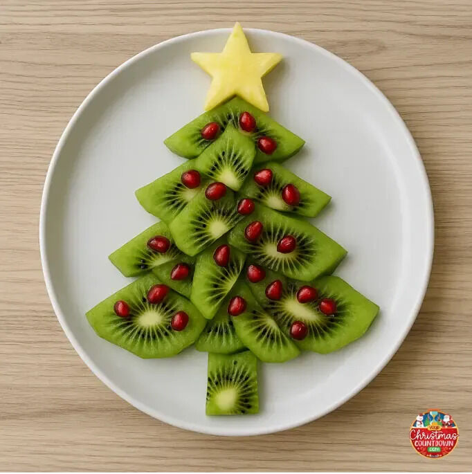 christmas_clock's tweet photo. 🎄 Fruit Christmas Tree https://t.co/fdyL1wlHID