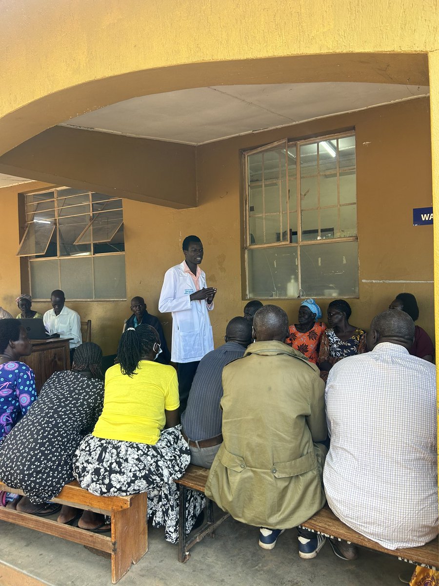 angulo_mlk's tweet photo. This morning I carried out Nutrition and Health education and also exchanged ideas with patients at Gulu R.R Hospital Chronic OPD. It’s important to understand the patients’ perspectives in every guide that you give because behavior change requires simulations beyond knowledge https://t.co/upbNw8Dkjj