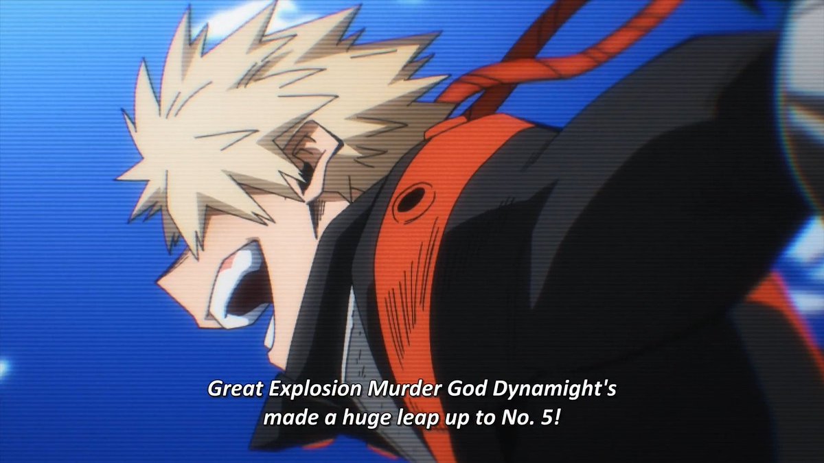 katsukeys_'s tweet photo. So you’re telling me pro hero dynamight is like 6 feet, still actively plays the drums, has double d’s and shoulders like a bridge, is number 5 on the hero charts and casually drives around one handed in his Porsche… greedy bastard… https://t.co/Ev1K5ZkFrf
