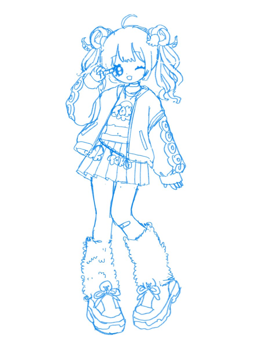 ike_usa's tweet photo. #wip 
今度はタコ❤︎ᒼᑋªⁿꕤ︎︎·͜·
( ・ε・) https://t.co/ofrFYhH6Ly