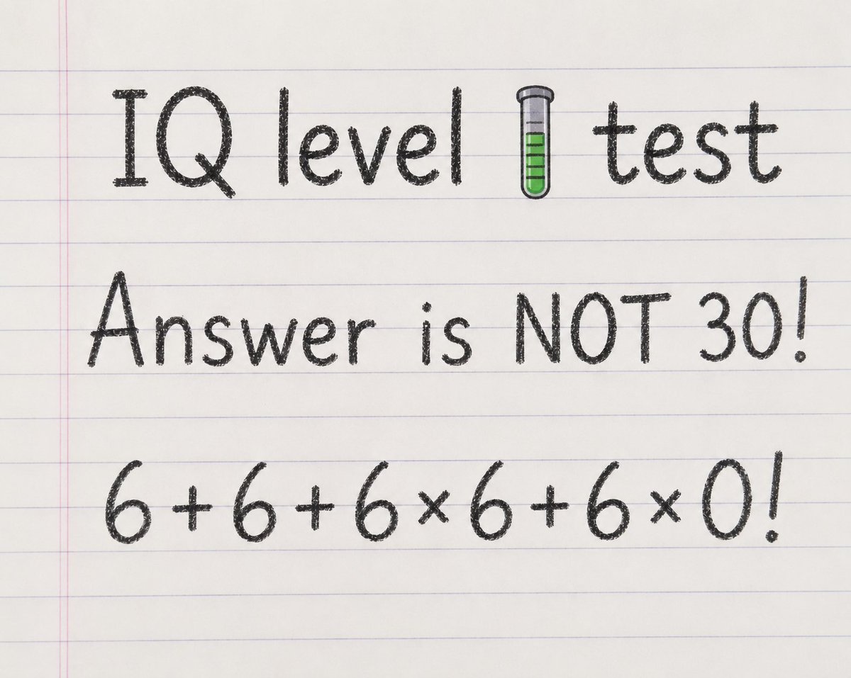 sadafsheriff35's tweet photo. Looks simple until you try to solve it
🎯 Test your IQ: 👀

What's your answer? https://t.co/J779mXc4Vp