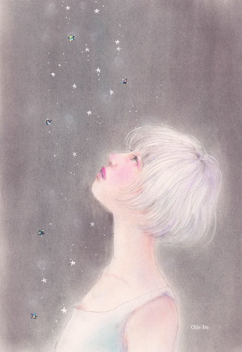 chieitooekaki's tweet photo. 『夜のカケラ』

君に逢いたい
だから静かに
夜のカケラに願うこと

#アナログ画　#パステル画　#art #illustrationㅤ https://t.co/WLViYi5b2O
