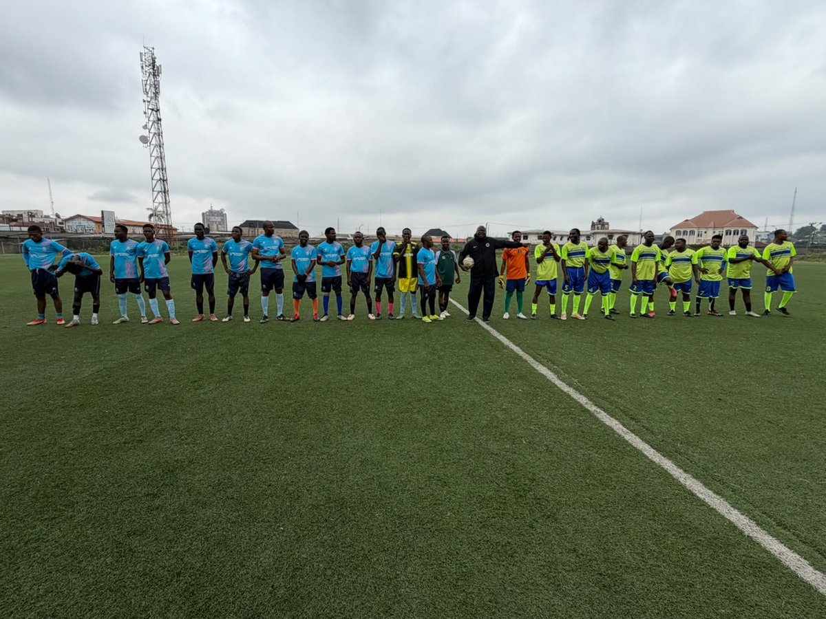 kunz8504's tweet photo. It’s a wrap! Played in a novelty game for my institution, the Nigerian Institution of Estate Surveyors and Valuers (NIESV) https://t.co/7hOBuoyh4l