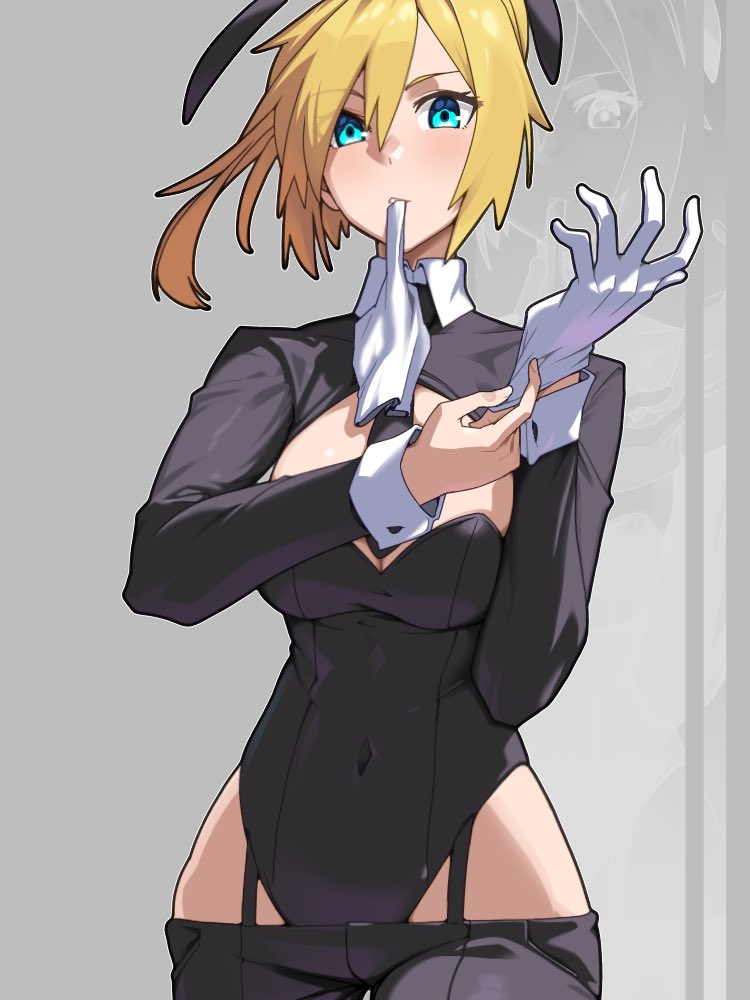 KeiAzuki2's tweet photo. バニースーツなベアトリス https://t.co/t10N5yOmhy