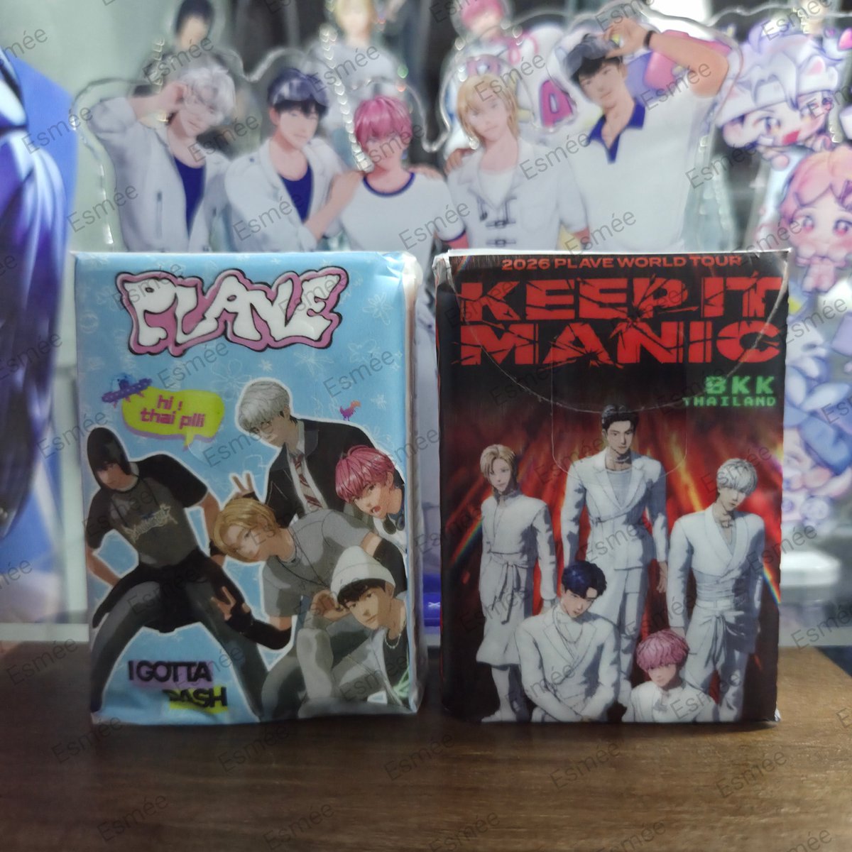 BakeMe_Please's tweet photo. ตั้งใจว่าจะทำทิชชูเป็นกอว.ทุกปี ตราบใดที่น้องเพ้บยังมาจัดคอนที่ไทย 😂 
เก็บไว้เป็นคอลเลกชันซับน้ำตาไปเลย
ปีนี้น่าจะขนไป 200 ชิ้น
+คุกกี้เนยอีก 100-150 ชิ้น 🫓✨️
เจอกันที่คอนน้าาาา 
มารับด้วยยย
💙💜💗❤️🖤🇹🇭
#KEEP_IT_MANIC_in_Bangkok
#2026_PLAVE_World_Tour_in_Bangkok
#PLLIมาแจก https://t.co/XEndL2JBx3