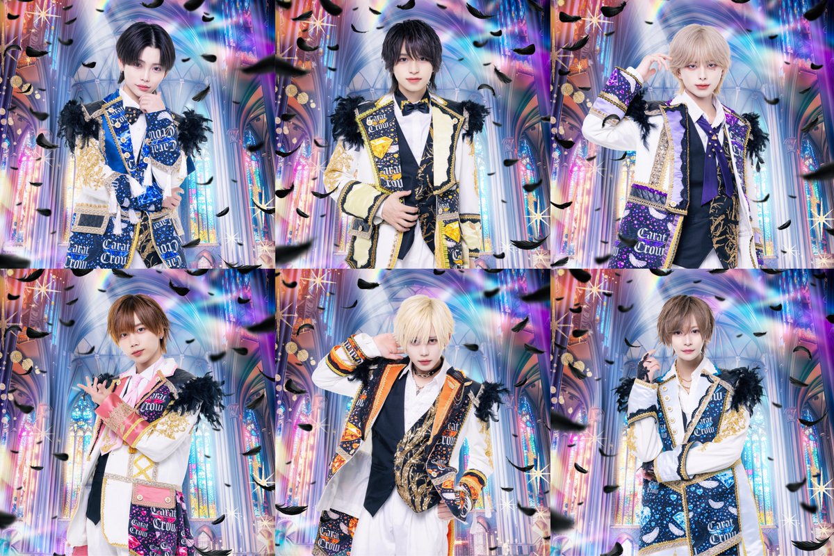 ctcw_info's tweet photo. 〖 りく生誕に関してのお知らせ📣 〗

コラボ1🐦‍⬛
💙りく @riku_ctcw 
💛りゅうき @ryuki_ctcw 
💜ゆきや @yukiya_ctcw 
🧡りた @rita_ctcw 
🩷ひなた @hinata_ctcw 
🩵しゅん @syun_ctcw 

コラボ2💎
💙りく @riku_ctcw 
💛りゅうき @ryuki_ctcw 
💜ゆきや @yukiya_ctcw 
🩷ひなた @hinata_ctcw 
🩵しゅん @syun_ctcw 

コラボ3🪽
💙りく @riku_ctcw 
🤍しき @siki_ctcw 
💚たつと @tatsuto_ctcw 
💛あすと @asuto_2054
🩵みなと @minato_harekoi
💜れん @ren_harekoi
❤️あおと @dqn_aoto
晴恋㌠ ▸ ▸ ▸ 終演後物販🌞

前物販は18:00-19:00 並行Cにて︎︎🪄◝✩
※終演後物販で列が途切れた場合、後物販の実施はございません🙇🏻‍♀️

着用衣装はりく個人Xをご確認ください🦕