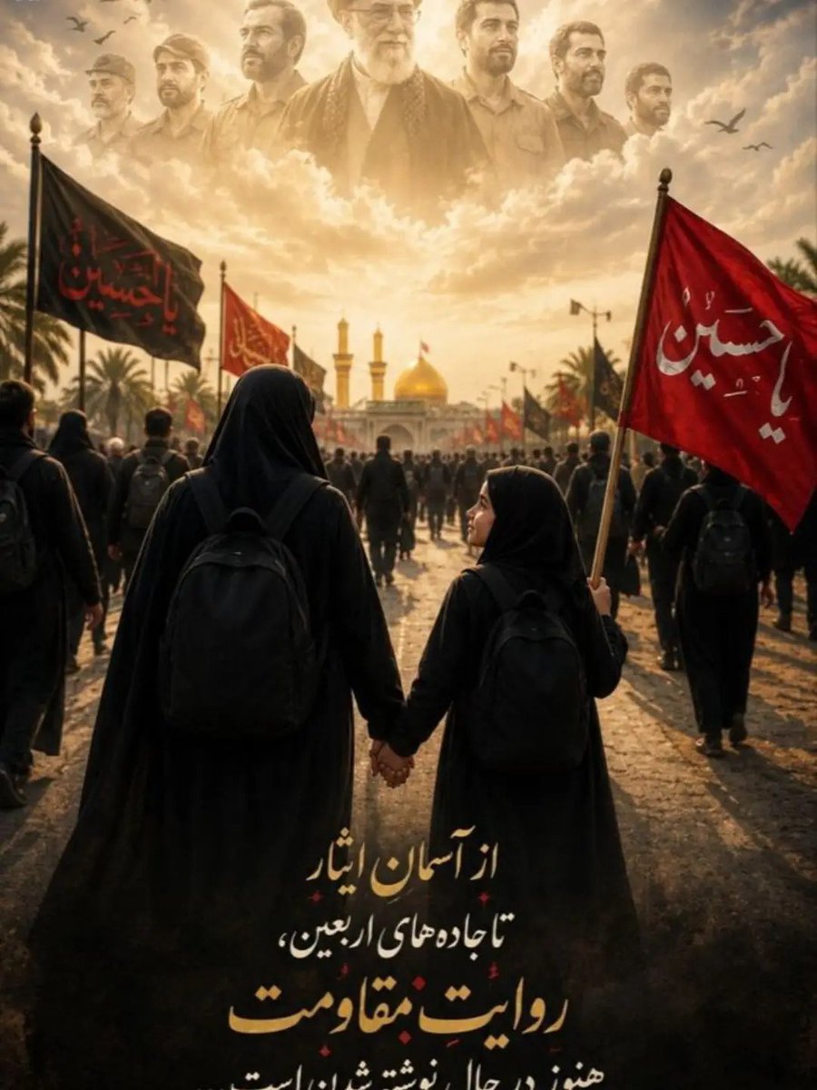 DriftNova2's tweet photo. اربعین یعنی دل‌هایی که راهی کربلا می‌شوند، حتی اگر پاهایشان توان رفتن نداشته باشد…
السلام علیک یا اباعبدالله الحسین (ع) 🖤🏴
#ملت_حسینی
#یا_لثارات_الحسین https://t.co/3ktg1gmYod