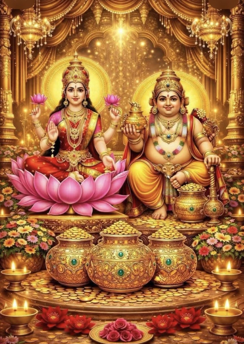 kushakthakur's tweet photo. ॐ ह्रीं श्रीं क्रीं श्रीं कुबेराय अष्ट-लक्ष्मी मम गृहे धनं     
                     पुरय पुरय नमः https://t.co/gdaEz5NtFF