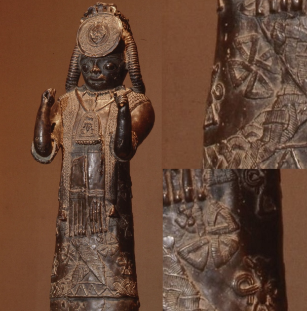rhaplord's tweet photo. A cross isn't a very complex or original symbol

Its existence in pre-Christian African art doesn't need an external origin https://t.co/TZ4nAw5Zd8