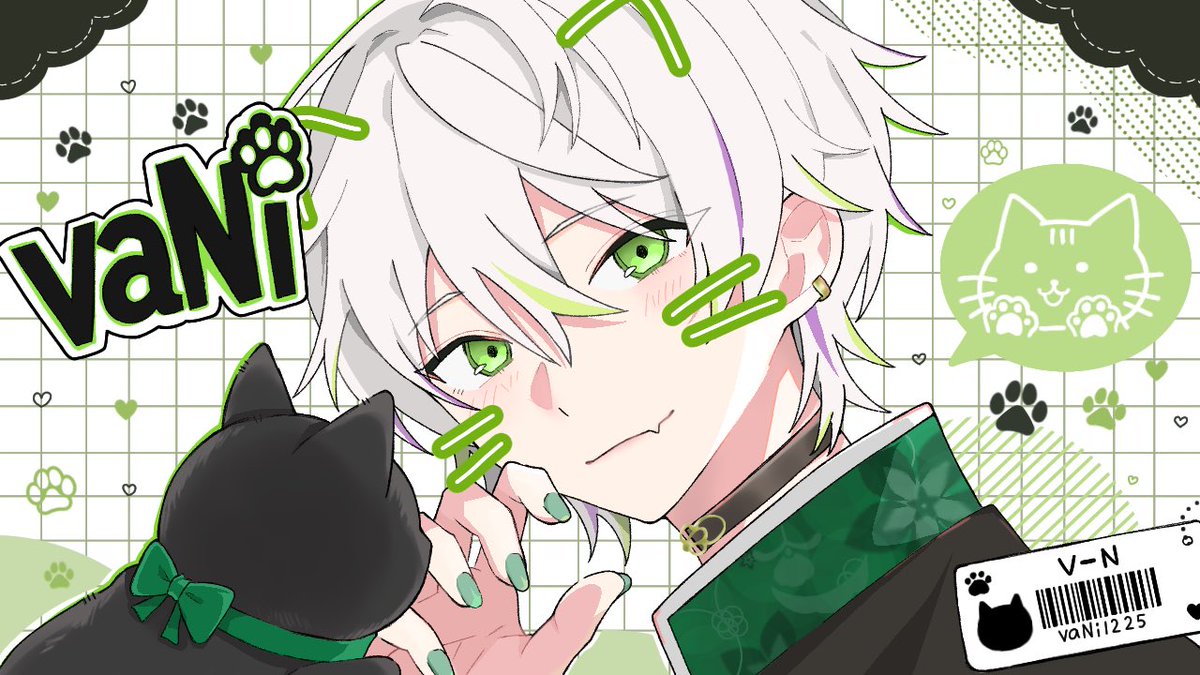 niZe04ts's tweet photo. これのように描くの初めてだったから
上手くいってよかったよかった！
猫耳と猫ひげつけてみたんだけど
なんか良すぎてニヤけてます。
#ばにらぁーと #DFMFanArt https://t.co/vnpSZuSUCw