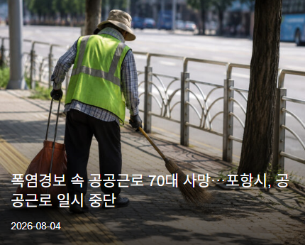 dgnewsmin's tweet photo. https://t.co/5smjxhbqms
지난 3일 오전 9시 30분경 70대 남성 A 씨는 포항시 남구 효곡동에서 공공근로사업으로 쓰레기 줍기 작업을 마치고 휴식하던 중 쓰러졌다. A 씨는 오전 9시에 작업을 시작했고, 작업을 마칠 때쯤에는 어지러움을 호소한 것으로 전해진다. A 씨는 병원에 이송되었지만... https://t.co/UJMqibaWht