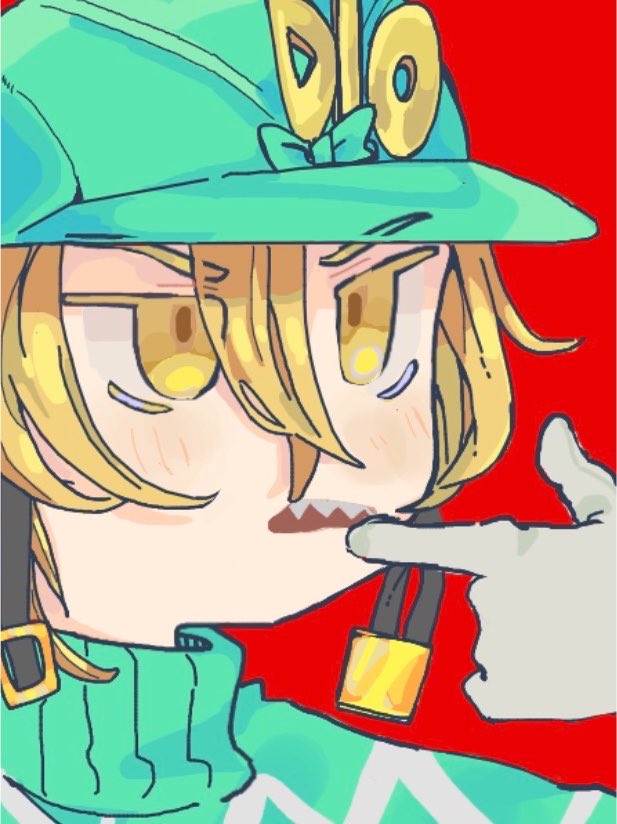 ImoriSatoimo's tweet photo. いいねした人のメディア欄覗いて素敵絵を自分の絵柄で描いていいですか

イヌさんの可愛いすぎるディエゴを描かせていただきました！絵のタッチがめっちゃ好きです💕💕ギザ歯の表現が素晴らしい…
ありがとうございました！ https://t.co/WZONDynZLv