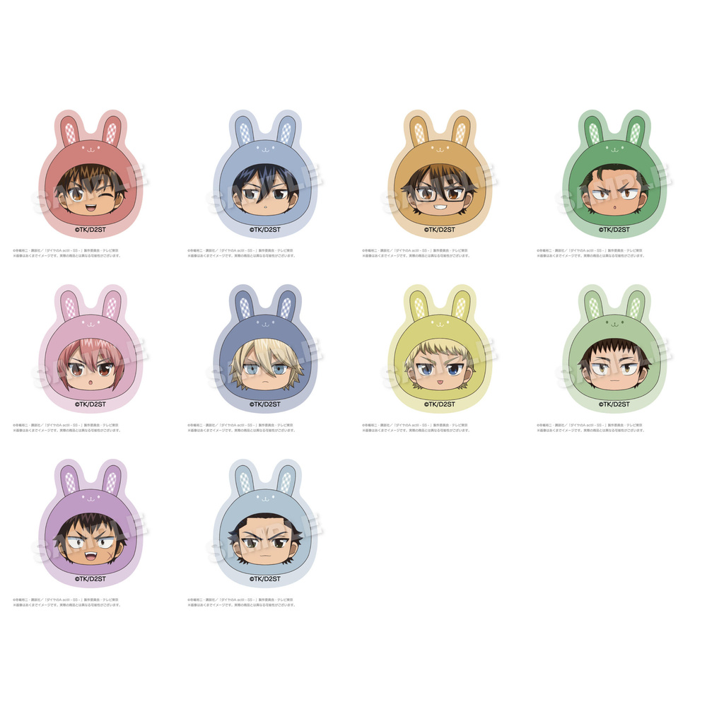 Neowing_Otome's tweet photo. 🐰新着情報🐰
【ダイヤのA act II -Second Season- まるめいつ うさぎ Ver.】

🥕缶バッジ BOX
🥕クリップ
🥕クッションキーホルダー

うさぎ耳姿がとことん可愛いグッズのご予約開始です🐇
⬇️最新アイテムの受付ページはこちら⬇️
https://t.co/hPrz3hQURc

#ダイヤのA https://t.co/EMFXp8Skwm