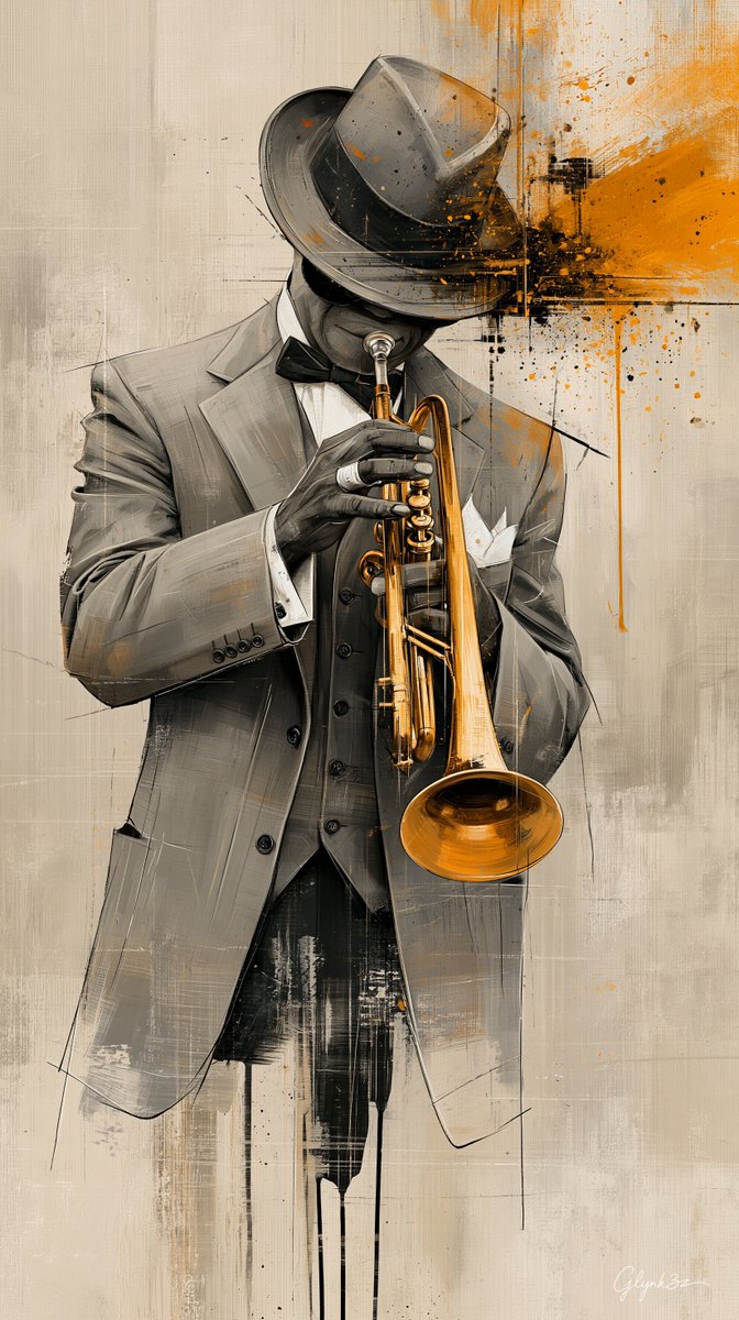 glynk3z's tweet photo. Louis Armstrong — 125 Years of Jazz🎺🎶
#AIart #InvisibleAgain https://t.co/zcBYx2kCUz