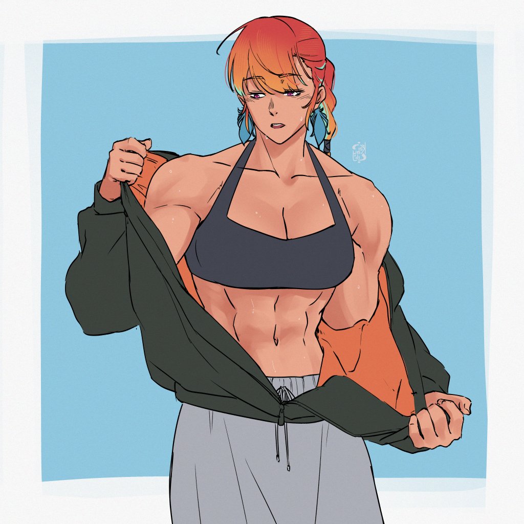 iskaydi's tweet photo. Buffwawa after workout 🥵 https://t.co/OhWD55Dylj