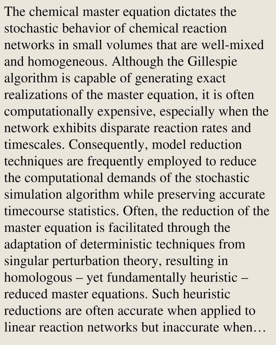 ENZN's tweet photo. Timescale disparity and the reduction of the chemical master equation: A geometric approach via the linear noise approximation

Justin Eilertsen, Wylie Stroberg
https://t.co/YgIkPMcN6s [𝚚-𝚋𝚒𝚘.𝙼𝙽] https://t.co/NPeJsqAusZ