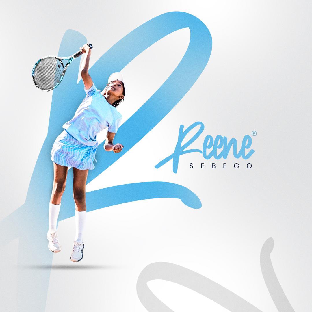 tlebotse's tweet photo. I promised her the curation of her brand when she turned 13! And she is 13 today! 

Introducing #ReeneTebogoSebego 🎾 https://t.co/JppxiGXUac