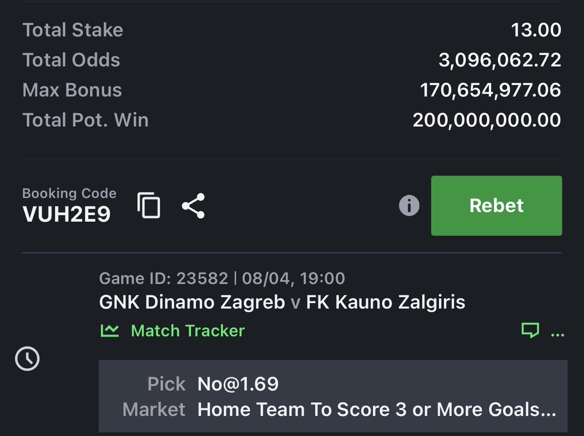 sammy_odims's tweet photo. 3 in a row - NO. 

4k odds - QKDUBW, WL6XHC

500 odds posted on telegram. 👇

https://t.co/EOsTjaRUUv https://t.co/poimeCWiZY