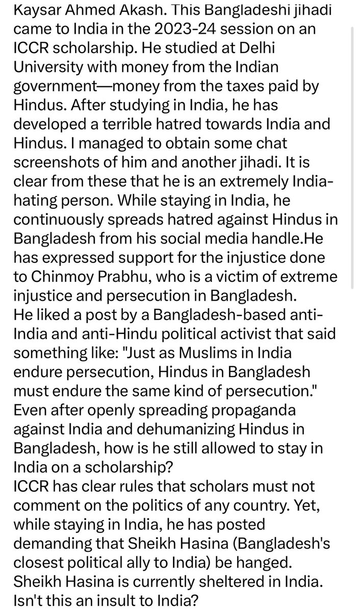 tathvamasi6's tweet photo. Requesting @DelhiPolice to look into this and take immediate action on this terrorist.

Provided FB links in reply. Check his WhatsApp chats. Bengalis please translate.

Share maximum until it reaches authorities. @gupta_rekha ji. 🙏🏼🙏🏼 https://t.co/w6dvvQ3jtr