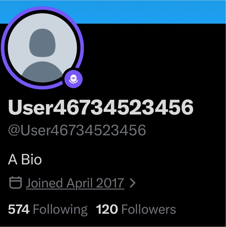 legendre_groyp's tweet photo. Breaking: John Username has removed the name "John Username" from his profile in an attempt to distance himself from his long-standing criminal history https://t.co/7Id3l3wjiA