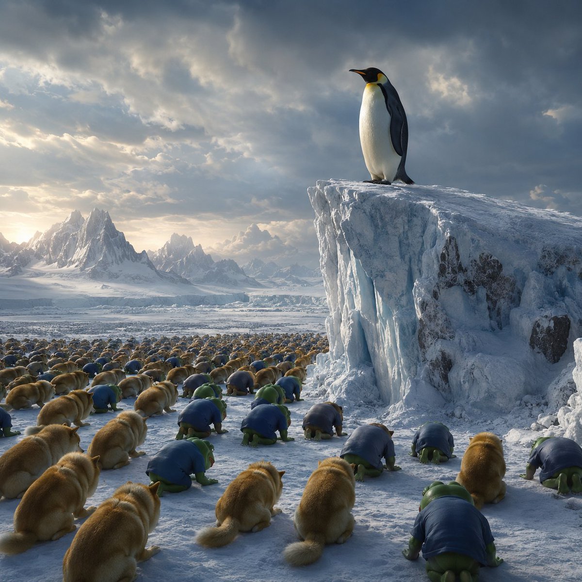 NietzscheanSol_'s tweet photo. 1 Penguin to rule them all 🐧 https://t.co/948x1EuaCM