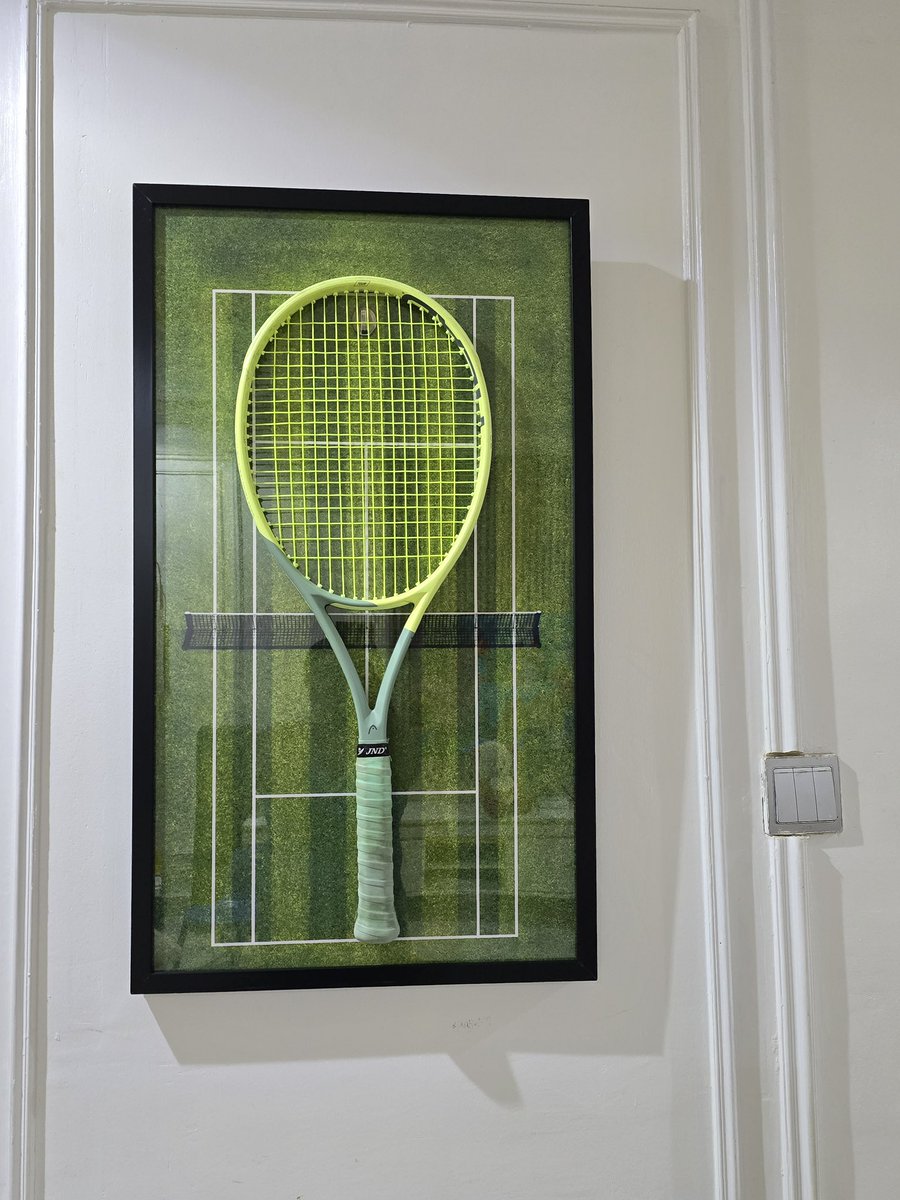 abuaadoko's tweet photo. Your tennis racket deserves better than a closet.

Display it with style using our premium Tennis Racket Display Frame.

Perfect for players, coaches, clubs, and collectors.

🎾 Elegant
🎾 Durable
🎾 Customizable
Available in Clay, Hard and Grass court
📩 DM to order.
Fee: N250k https://t.co/ZZg9TlGTPF