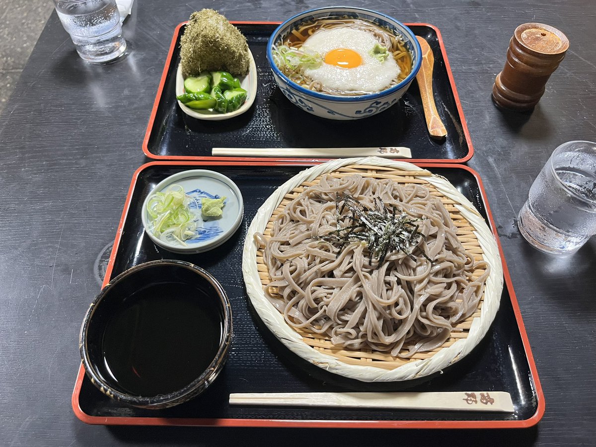 anshingroup's tweet photo. 仕事で行った八尾でお蕎麦を。
とても美味しかったです。

#富山　#保険　#蕎麦　#猛暑 https://t.co/fjPTYQXhzp