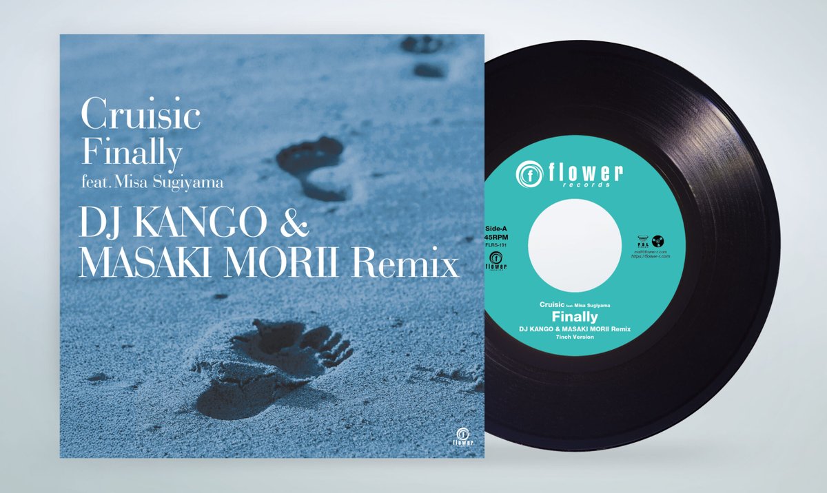 flower_records's tweet photo. Cruisic "Finally (DJ KANGO &amp; MASAKI MORII Remixes)"リリース！
Cruisicが2024年にカヴァーした”Finally”が、ハウスダンサーたちから絶大な支持を得ているDJ KANGOとMASAKI MORIIの手による、現代のダンスフロアに最適化されたリミックス、いよいよ7インチで登場です！
https://t.co/h5iL3u5Xsh https://t.co/cvXKGHEhnE