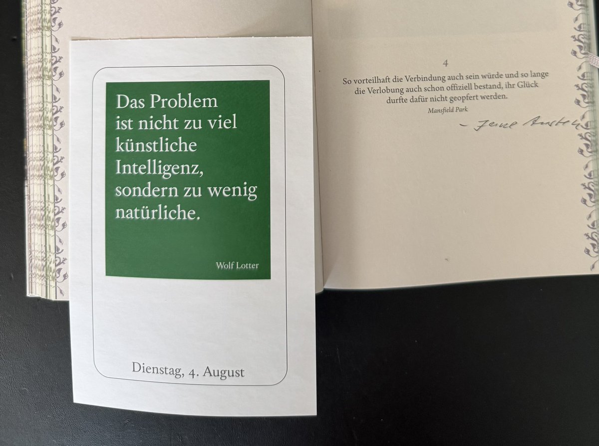 AHildebrandt70's tweet photo. #janeausten #janeaustenquotes #kalenderspruchdestages #inselkalender #kalender
#abreissenundloslassen #diogenes https://t.co/r1Cx4HLmk5
