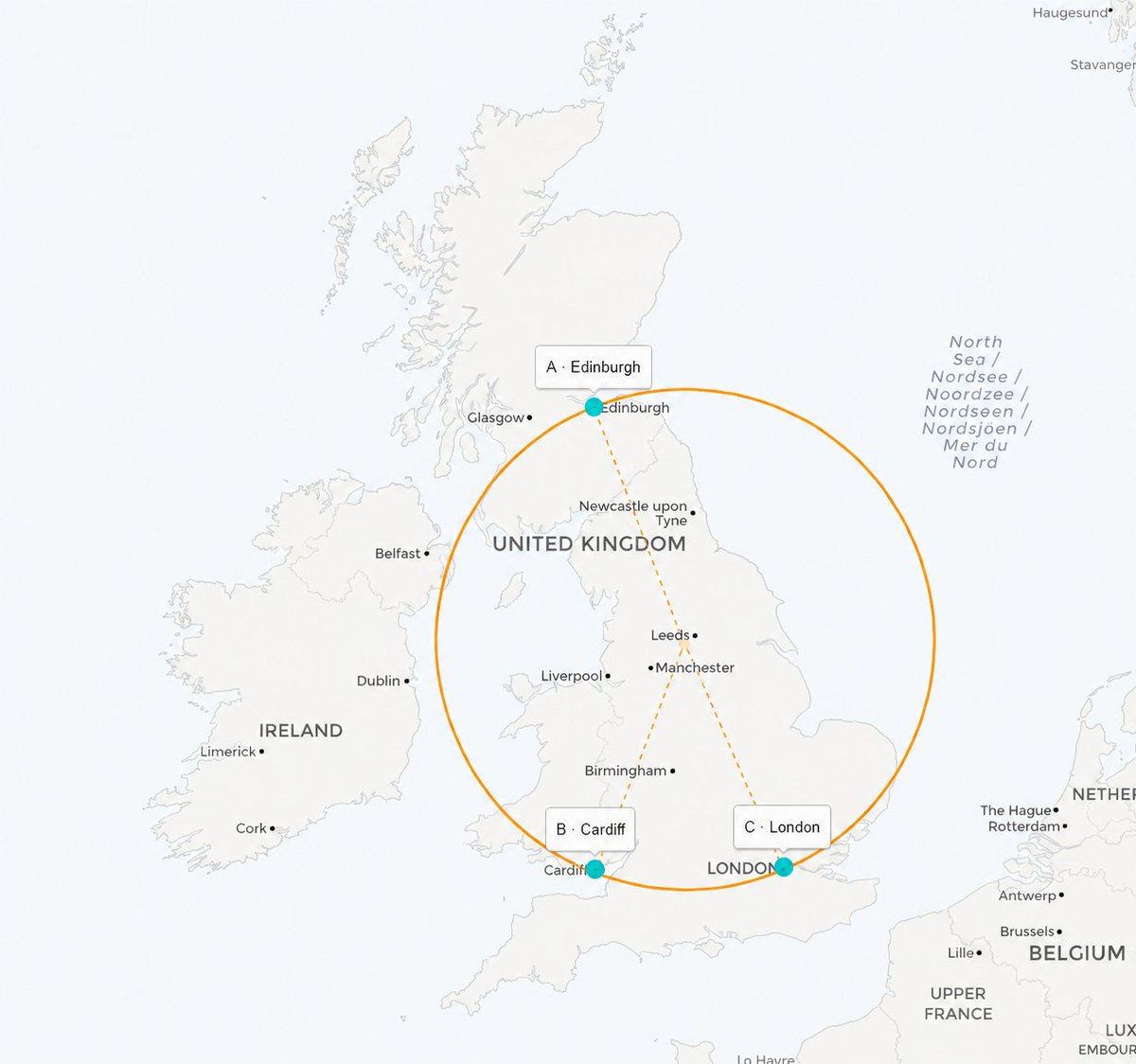 theiaincameron's tweet photo. Astonishing coincidence for Britain's three capitals. https://t.co/vnM6vHNmbL