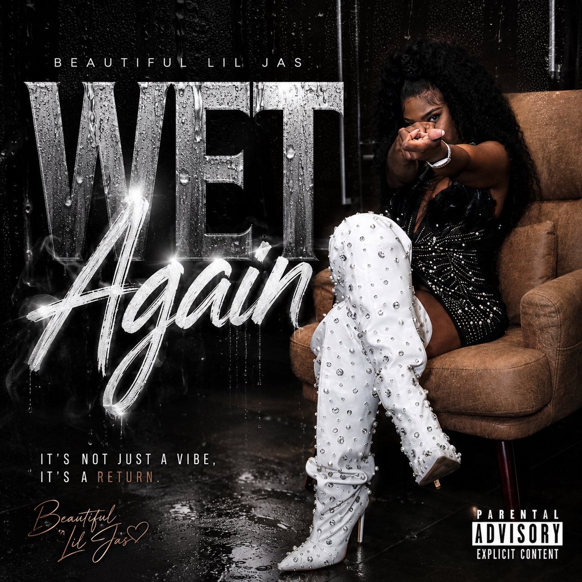 BeautifulBigJas's tweet photo. WET AGAIN is officially OUT NOW! 🦈💦

08/04 ♌️ The wait is over! Go run it up on ALL PLATFORMS right now. Every stream, share, repost, playlist add, and comment means the world to me. Thank you to everyone who’s been supporting my comeback.

Go stream “Wet Again” by Beautiful Lil Jas and let me know your favorite bar! Let’s make some noise. 🔥

#WetAgain #BeautifulLilJas #NewMusic #NowStreaming #FemaleRap #IndependentArtist #SupportIndependentArtists #Spotify #AppleMusic #YouTubeMusic #AmazonMusic #Tidal #Pandora #MusicRelease #StreamNow 

https://t.co/Zi9PnhNEch