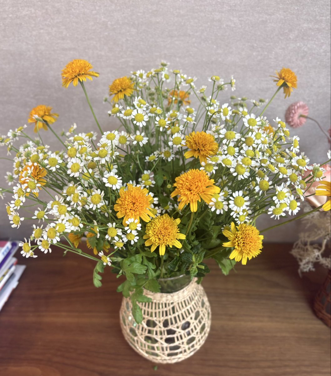 Ppp8Jx's tweet photo. お誕生日はほぼ100%忘れちゃうけど、毎月お花を買ってきてくれる夫はマメなのか？？永遠の謎？？？ https://t.co/Odux92r6Lk