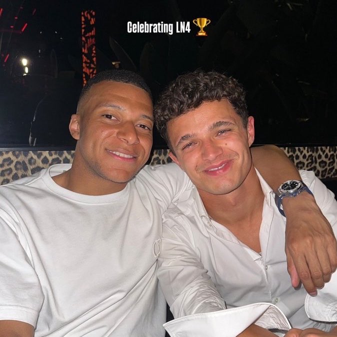 StarryRegulux's tweet photo. Now if they ever breakup who gets custody of Lando Norris https://t.co/0lU9DxPmwU