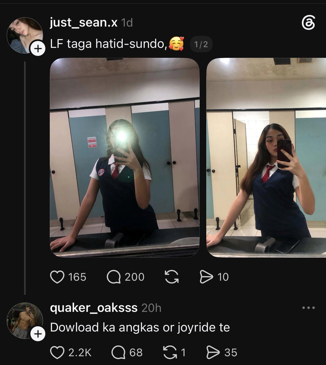 liquidatedgf's tweet photo. HAHAHAHAHAHAHA TOTOO NAMAN KASI 😭😭😭 https://t.co/ghv0NvPEHy