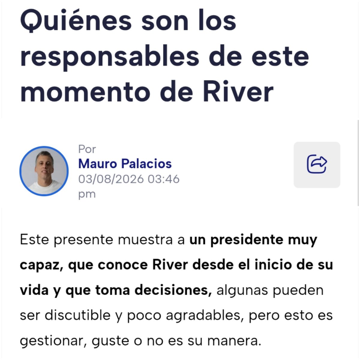 LaLupaMedios's tweet photo. Nota imprescindible en TyC, donde este ex partidario de Vélez (que en 2011 se burlaba de River por el descenso) cumple su rol actual de mulo con eficiencia y reparte culpas para todos lados menos uno. Adivinen quién sale bien parado, seguro no aciertan. https://t.co/3a07Pm7YNu