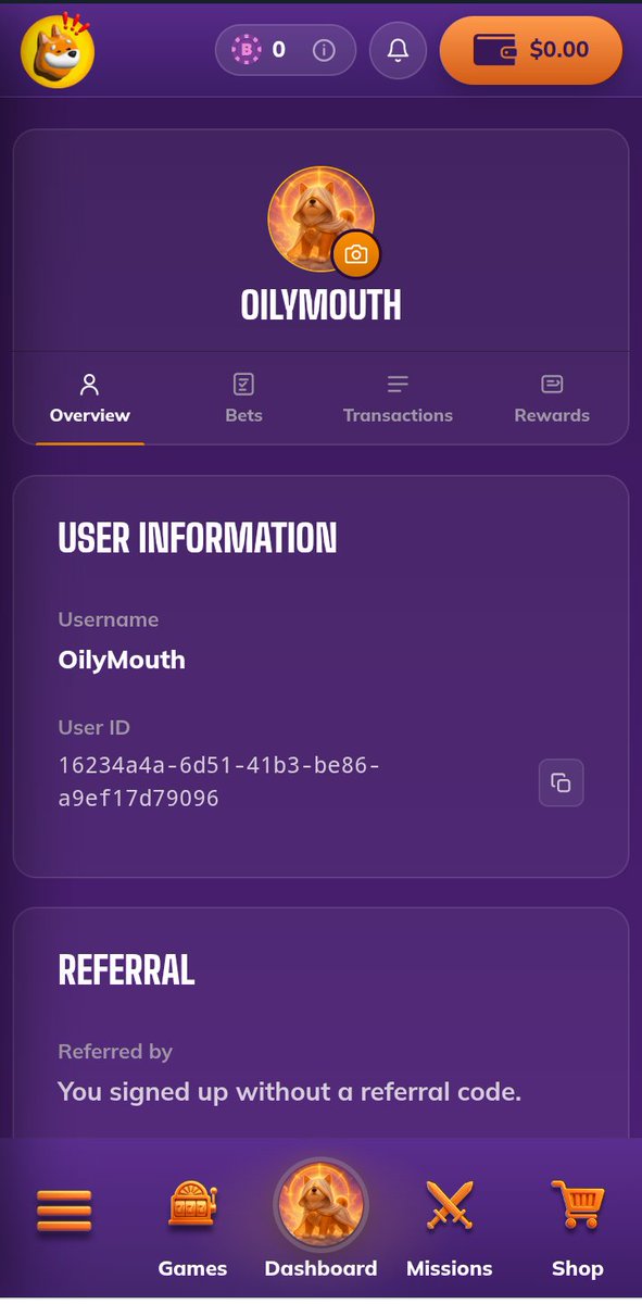 BlocksRoots's tweet photo. @bonk_inu Username:Oilymouth

User Id:16234a4a-6d51-41b3-be86-a9ef17d79096

Let the dog 🐕wish me luck. https://t.co/YSL0czXANy