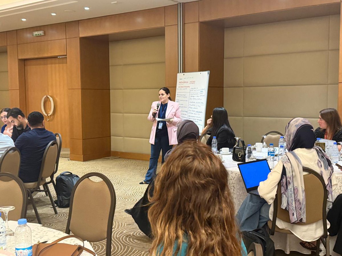 WHOLebanon's tweet photo. With support from #ECHO, the National Health Sector Working Group, led by @mophleb, convened an After Action Review on the 2026 emergency response, bringing together health partners, donors & MoPH staff to reflect on lessons learned & strengthen future preparedness &coordination. https://t.co/XPd2NHz9Yu
