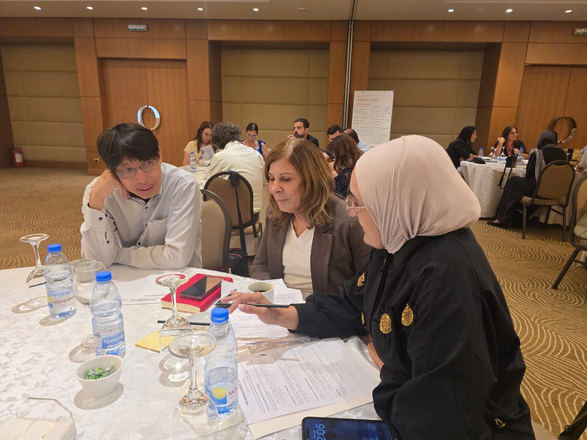 WHOLebanon's tweet photo. With support from #ECHO, the National Health Sector Working Group, led by @mophleb, convened an After Action Review on the 2026 emergency response, bringing together health partners, donors & MoPH staff to reflect on lessons learned & strengthen future preparedness &coordination. https://t.co/XPd2NHz9Yu