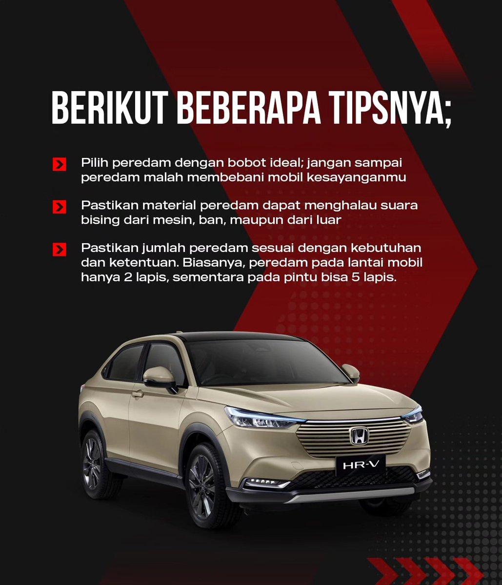Audio_Peredam's tweet photo. Penting untuk melakukan konsultasi sebelum pemasangan peredam di mobil kesayangan kamu! Di Innovation Car Audio, kamu bebas berkonsultasi sebelum memutuskan pemasangan!

#upgradeaudiomobil
#upgradeperedammobil
#innovationcaraudio
#AudioMobiljakartabarat https://t.co/vVQk5BSkz1