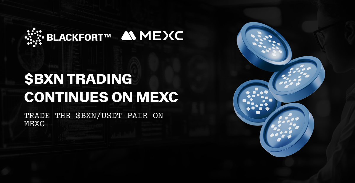 blackfort's tweet photo. $BXN remains available for trading on MEXC. ✅

The BlackFort community can continue accessing the $BXN/USDT trading pair on the platform.

Following BitMart’s decision to wind down its exchange operations, we would like to reassure our community that BlackFort, its ecosystem, and ongoing development remain unaffected.

We remain focused on building and moving the ecosystem forward. ⚔️

#BlackFort #BXN #MEXC