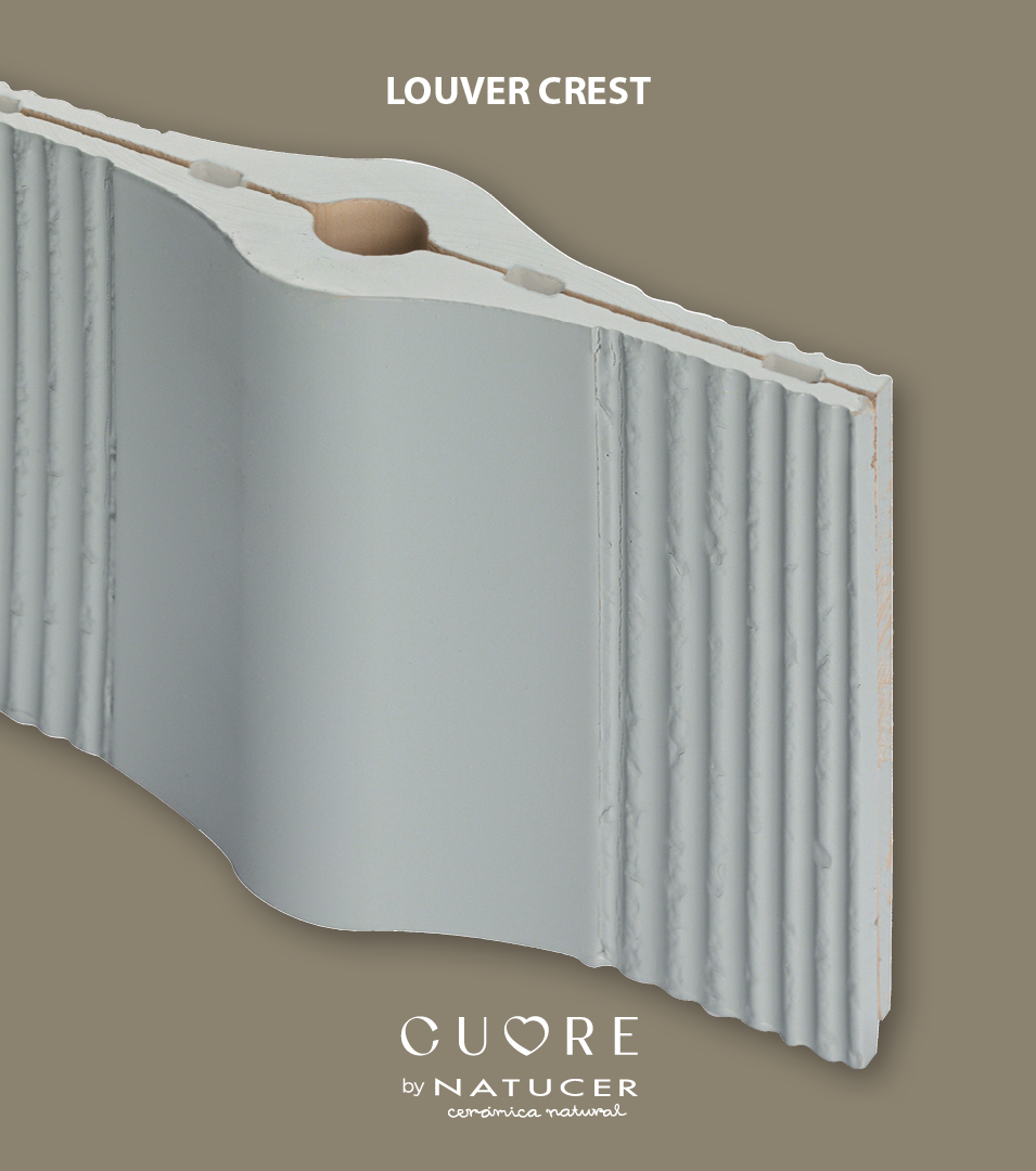 NatucerOnda's tweet photo. Louver Crest resuelve un gran reto de diseño exterior: regular luz, sombra y ventilación sin renunciar a la estética. Sus piezas modulares giran sobre un tubo central. Tono Marine, fresco y contemporáneo. Ideal para fachadas y celosías. https://t.co/DyNfIOieUt