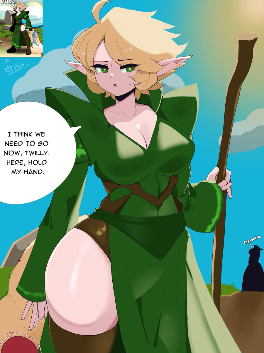 froosty_floof's tweet photo. @quest_with_me fanart https://t.co/0Myr2tOitw