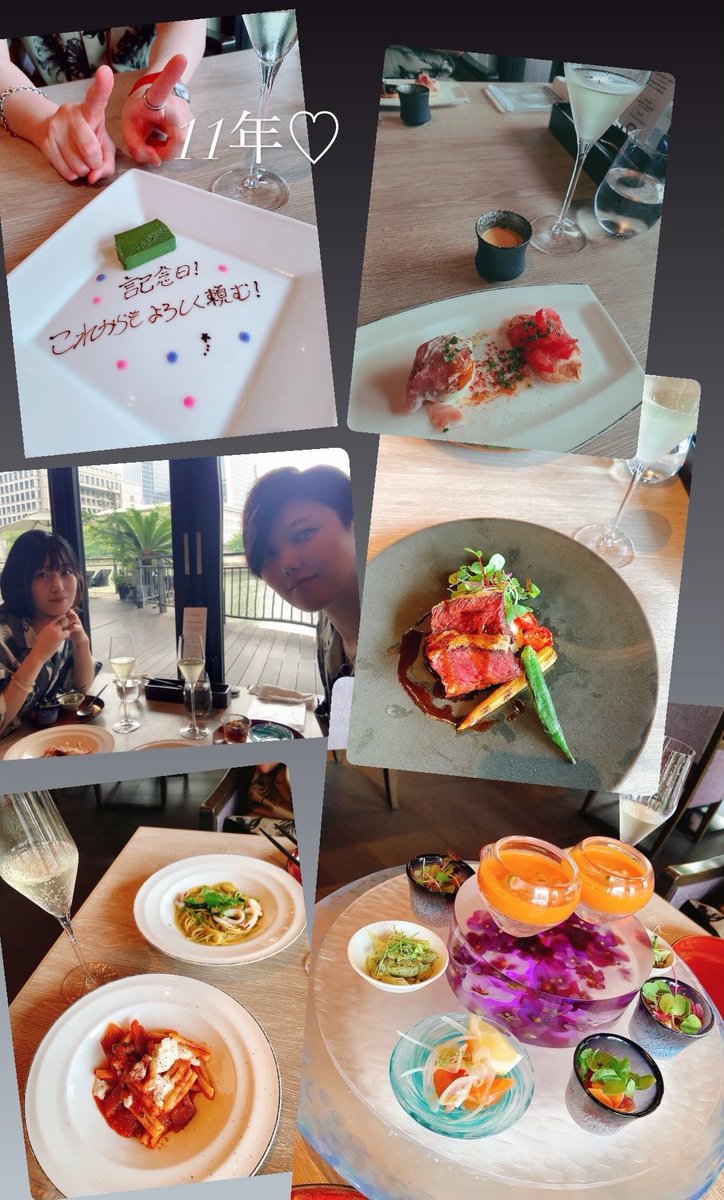 yuka_pomp's tweet photo. 11年記念日でした㊗️
昨日も、親友やな！言いながらしょうもないことでめちゃ笑った🤣 https://t.co/w7yaGWQZS6